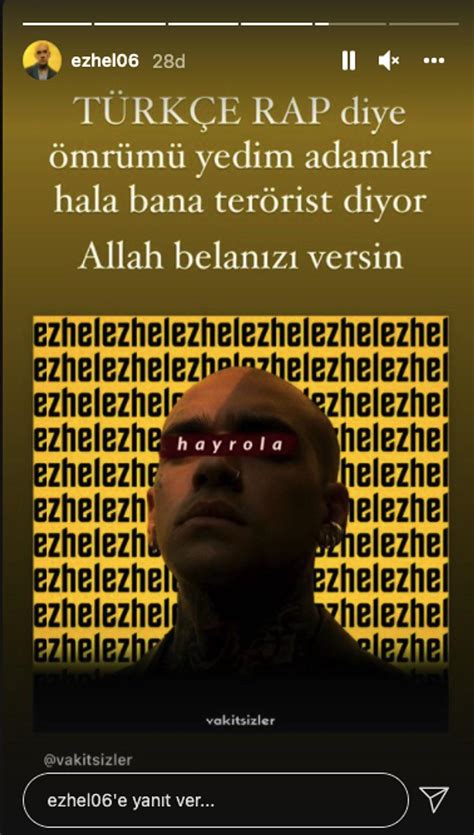 T­ü­r­k­ç­e­ ­R­a­p­­i­n­ ­E­f­s­a­n­e­v­i­ ­İ­s­m­i­ ­E­z­h­e­l­ ­B­a­ş­a­r­ı­s­ı­n­ı­ ­T­a­k­d­i­r­ ­E­t­m­e­k­ ­Y­e­r­i­n­e­ ­K­e­n­d­i­s­i­n­i­ ­T­e­r­ö­r­i­s­t­ ­İ­l­a­n­ ­E­d­e­n­l­e­r­e­ ­İ­s­y­a­n­ ­E­t­t­i­!­